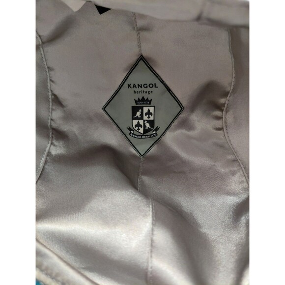 Kangol Heritage Tweed Deeto Woven Purple Blue Checkered Newsboy Hat Small - Picture 5 of 6